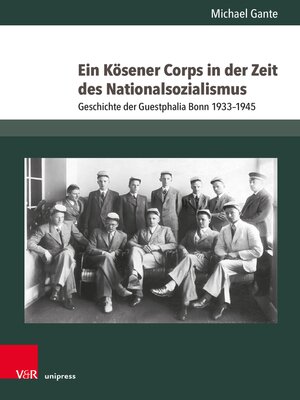 cover image of Ein Kösener Corps in der Zeit des Nationalsozialismus